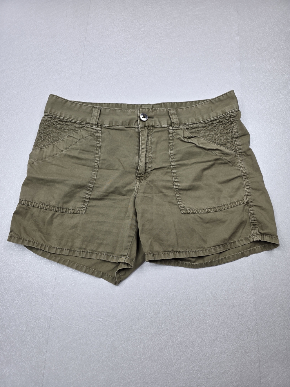 Madewell Campstitch Fatigue Slouchy Utility Shorts